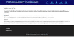 Desktop Screenshot of intsa.org